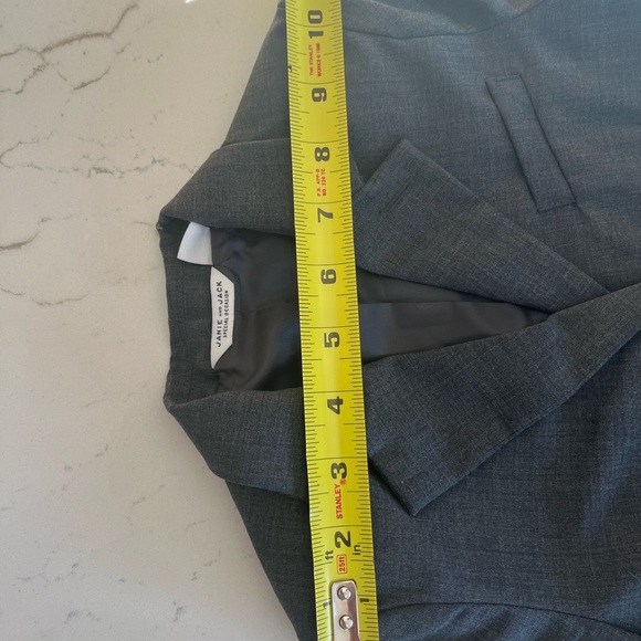 Janie and Jack Dark Gray Blazer and Pants - Picture 8 of 8